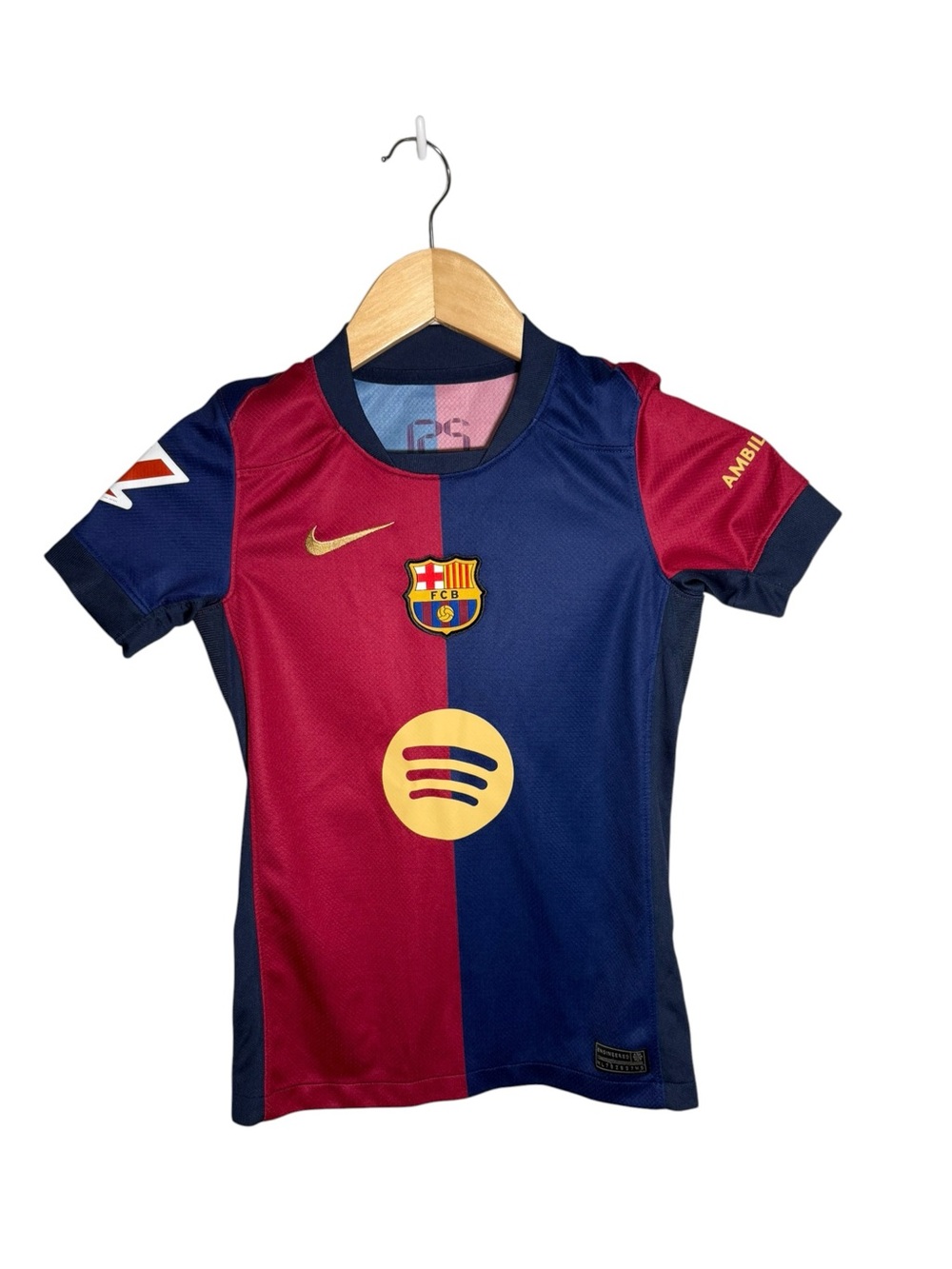 Nike FC Barcelona 2024/25 Home Jersey Lamine Yamal #19 Youth XS